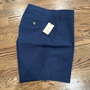 Peter Millar Navy Blue Crown Comfort Shorts